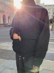 Japanese Style Versatile Stand Collar Casual Jacket