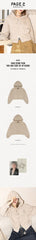 Two-Way Crop Zip-Up Hoodie