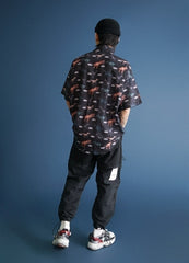 Korean Style Loose Cargo Jogger Pants