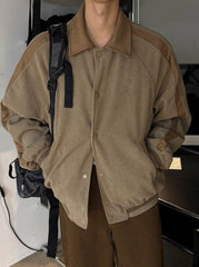 Korean Style Relaxed Commuter Collar Jacket