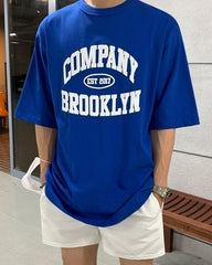 Letter Print Casual T-Shirt