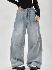 Light Blue Denim Baggy Jeans