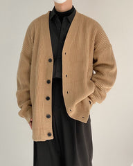 Light Brown Knitted Cardigan