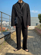 Linen Casual Blazer Jacket