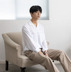 Linen Loose Fit Trousers