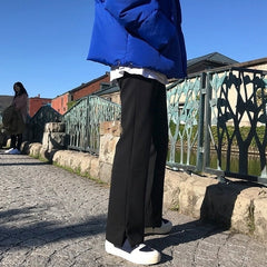 Loose Fit Casual Trousers