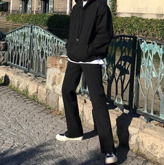 Loose Fit Casual Trousers
