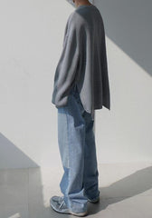 Loose Fit Patchwork Jeans