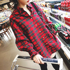 Red Plaid Shirt