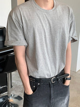 Minimalist Relaxed Fit Short Sleeve T-Shirt