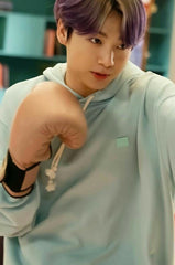 Mint Green Front Pocket Hoodie