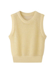 Mint Green Knitted Vest