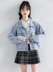 New Spring Denim Jacket Trend