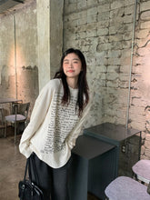 Off-White Handwritten Letter Long Sleeves Knit T-Shirt