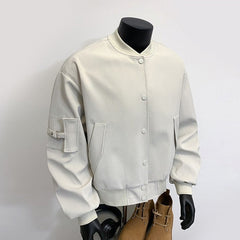 Off-White Snap Button Bomber Jacket