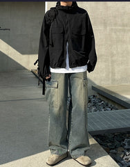 Outdoor Hooded Jacket Trendy Style