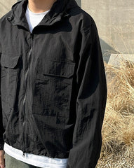 Outdoor Hooded Jacket Trendy Style