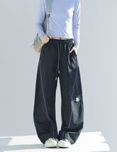 Outdoor Utility Wide Leg Straight Casual Pants