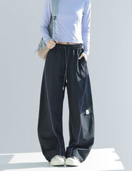 Outdoor Utility Wide Leg Straight Casual Pants