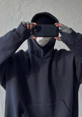 Oversized Fleece Hoodie Jacket