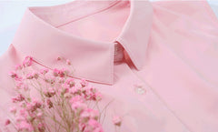 Pink Sleeveless Shirt