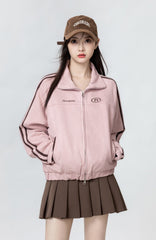 Pink Baseball Jacket