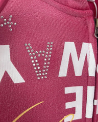 Pink 'Throw The Ball Down The Fairway' Jacket