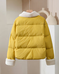 Pink Winter Puffer Jacket