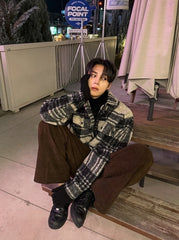 Plaid Commuter Style Jacket
