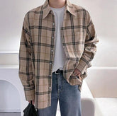 Plaid Long Sleeve Casual Shirt