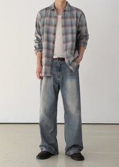 Plaid Long Sleeve Casual Shirt