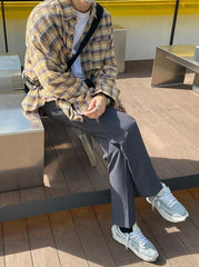 Plaid Loose Fit Casual Shirt