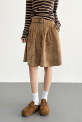 Plaid Star Layered Patchwork Decorative Skirt