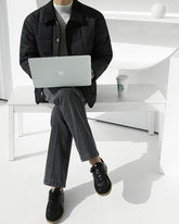 Plaid Winter Workwear Jacket