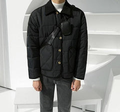 Plaid Winter Workwear Jacket