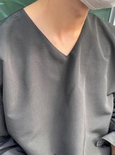Premium Black Wrinklefree Oversized Shirt