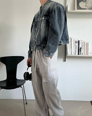 Premium Short Denim Jacket Trendy Style