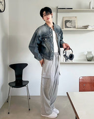 Premium Short Denim Jacket Trendy Style