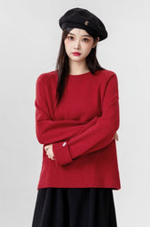 Red Knit Sweater Festive Collection