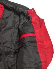 Red Vintage Varsity Jacket