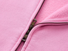 Red Washed Oversized Hooded Jacket