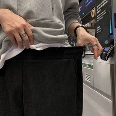 Relaxed Fit Casual Workwear Pants
