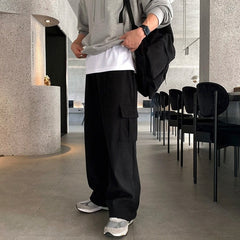 Relaxed Fit Casual Workwear Pants