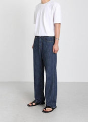Relaxed Fit Denim Trousers
