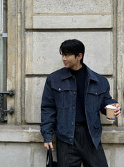 Retro Style Cool Workwear Jacket