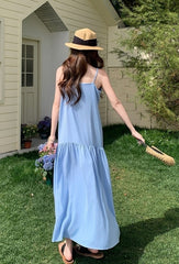 Sleeveless Shirt Dress Fashion Casual Two Piece Set