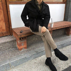 Slim Fit Casual Trousers