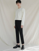 Slim Fit Tapered Suit Pants Wrinkle Free
