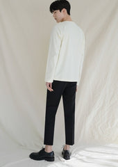 Slim Fit Tapered Suit Pants Wrinkle Free