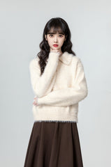 Soft Knit Polo Sweater